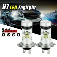 New H7 LED Headlight Conversion Kit Bulbs High Low Beam 100W 6000K Super White 6000K Auto Driving Headlight High Low 12V