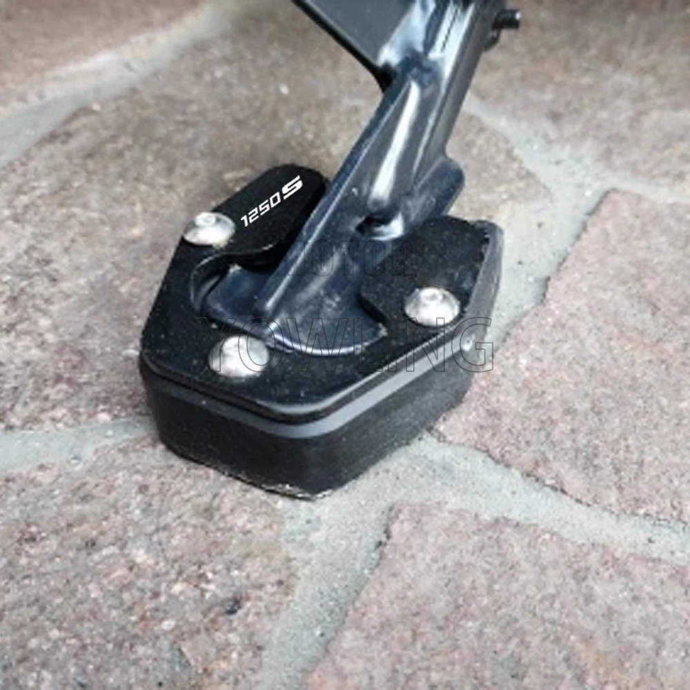 

Motorcycle Accessories Foot Side Stand Enlarger Plate Kickstand Enlarge Extension For Sportster S RH1250 1250S 2021-2024 2025