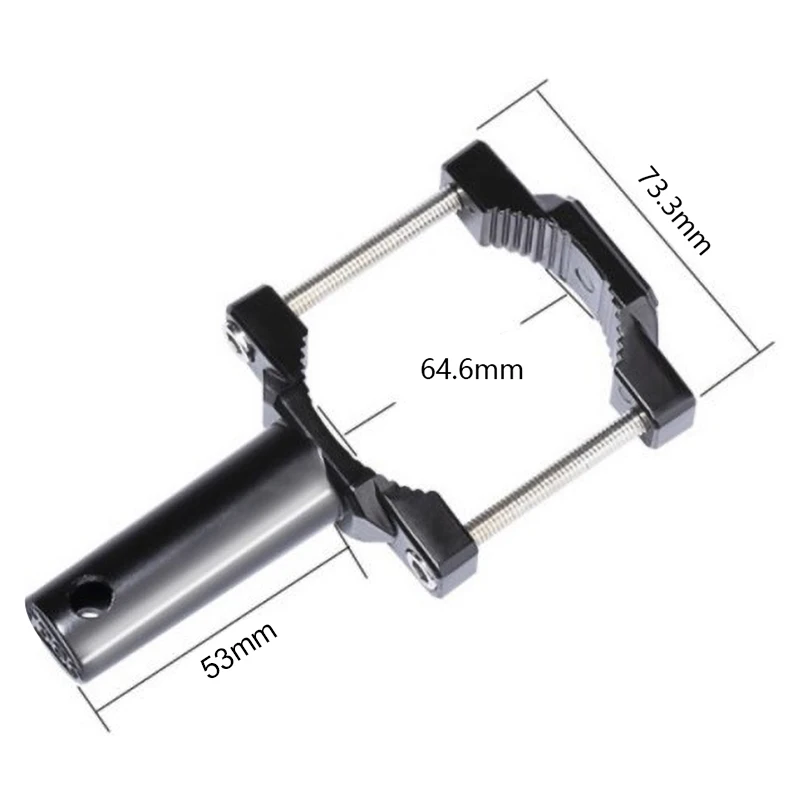 Motorcycle Spotlight Bracket - 20-55mm Motorcycle Mounting Bracket - Bracket Clamp, Light Bar Mount, Motorcycle Mounting Bracket