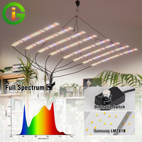 LED Grow Light Full Spectrum Phyto Lamp 100W 200W Indoor Grow Tent Plants Growth Light Vegetable Seedlings Cultivation Lamp