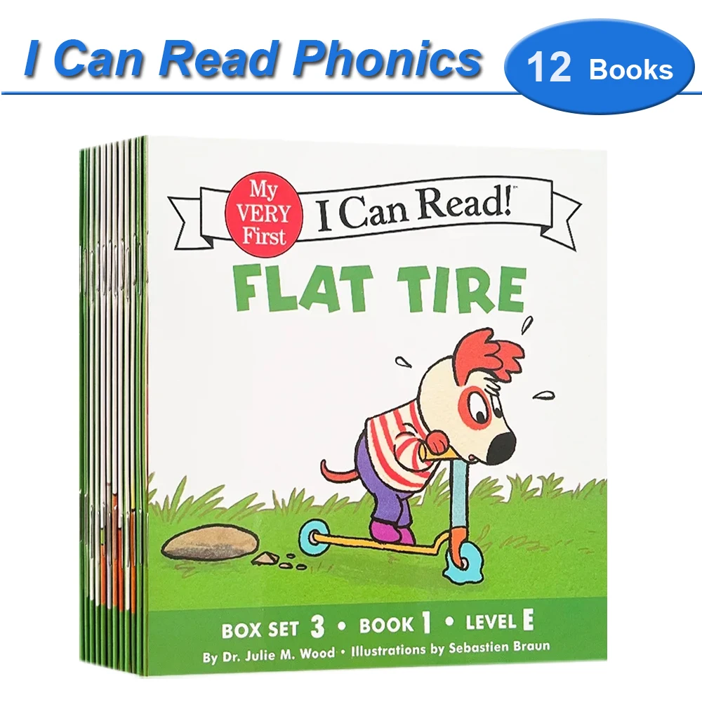 I Can Read Phonics 12 冊/セット はじめての絵本 英語物語ポケット