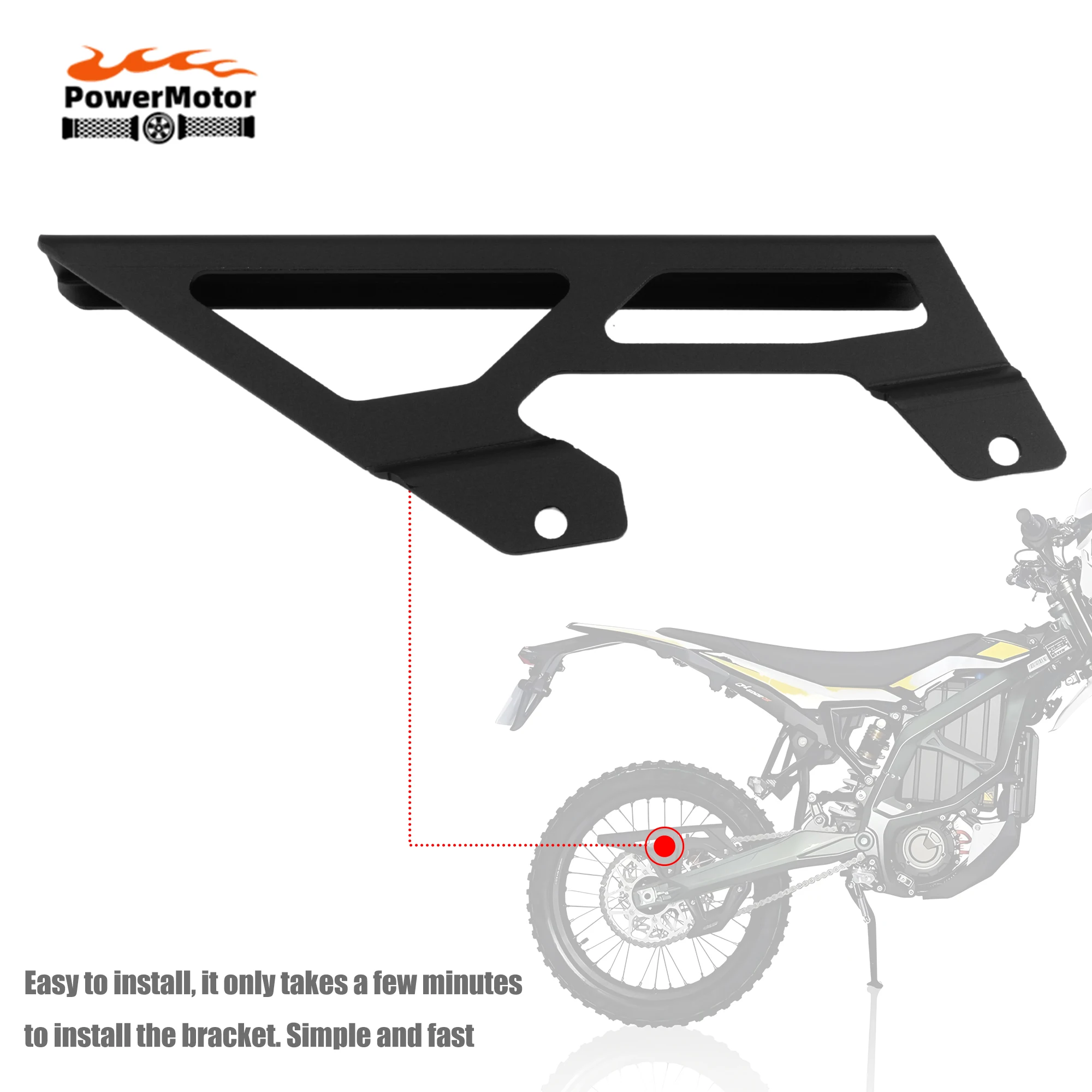 

Motorcycle Chain Guard Cover Protection Accessories for Sur-Ron Light Bee S X Off-Road Electric Motocross CNC Modification Parts