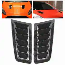 2Pcs Universal Bonnet Air Vents Engine Hood Car Exterior Parts for Focus RS MK2 Style Car Front Vent hood vents