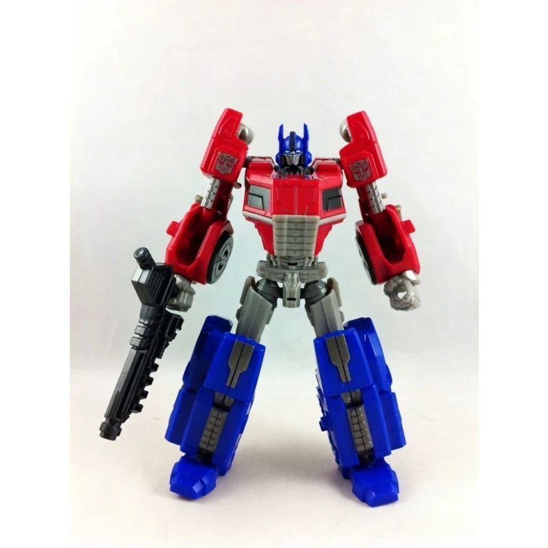 In Stock Hasbro Transformers Fall of Cybertron Deluxe Class Optimus Prime Articulated Robot Model Collectible Gift Ornament view 2