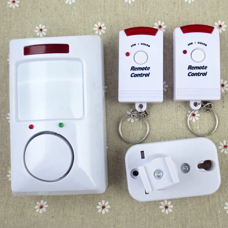 

Door and Window Burglar Alarm Wireless Human Inductive Infrared Sensor Dual Remote Control Electronic Dog Anti-theft Device