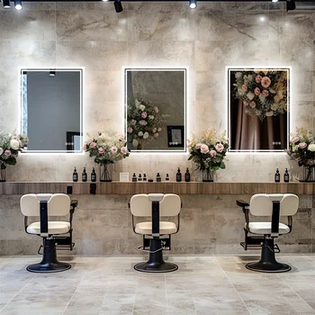 LUVODI Illuminate LED Backlight Bathroom Mirror Frameless Dimmable Defog Bath/Shower/Shaving Mirror 5