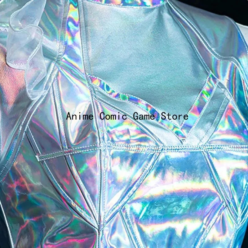 XS-XL Seraphine kDa cosplay costume wing game lol sexy dress Halloween party outfits for women girls