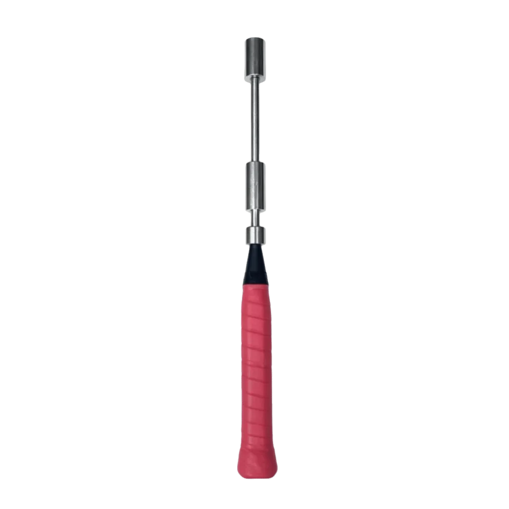 Detachable Badminton Swing Trainer Finger Arm Design Adjustable Weight Racket Swing Practice Tool Pole Attachment