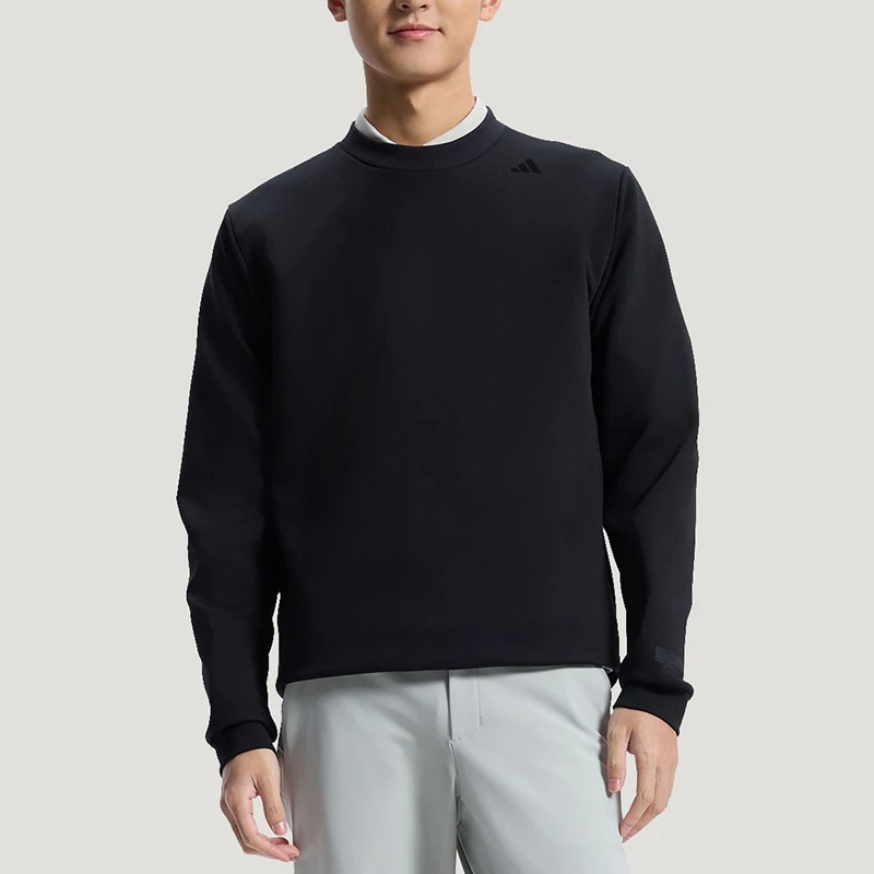 Adidas Authentic Spring Autumn Men's Round Neck Simple Moisture Wicking Warm Hoodie KG0802