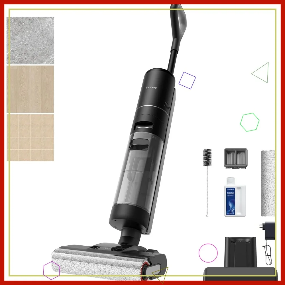 

G10 Pro Wet Dry Vacuum Mop Combo with Auto Self-Cleaning, 35 Min Runtime, Edge Cleaning for Hard Floors