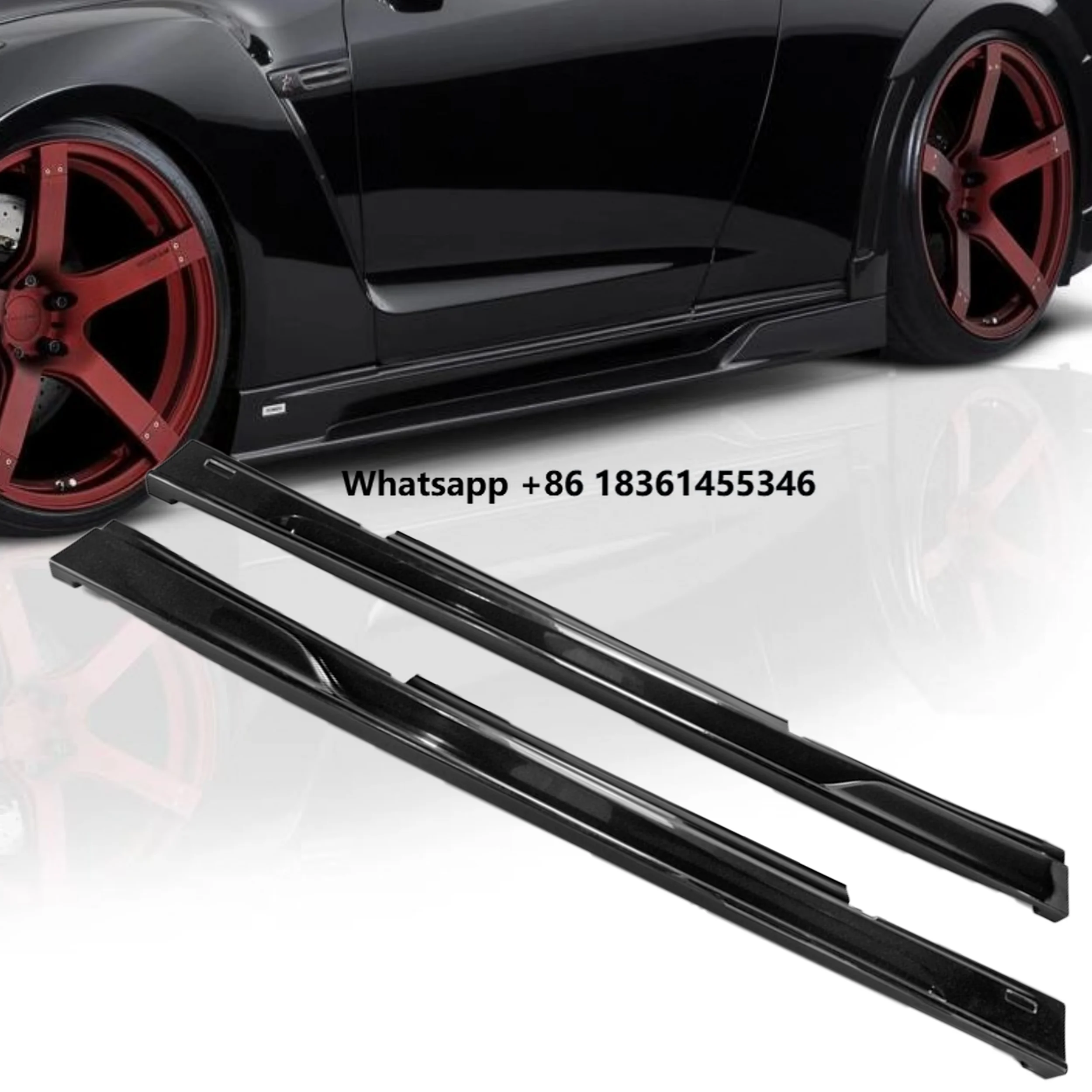 

08 onwards R35 GTR ROW Style Side Skirt
