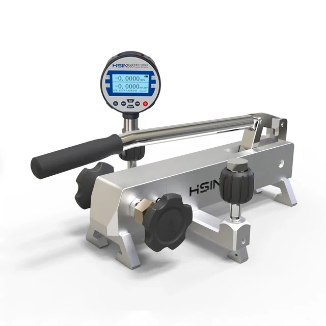 Factory HSIN617 Ultra High Pressure Calibration Pump 14MPA 140Bar Hand Held Pressure Test Pump Air Pressure Pump