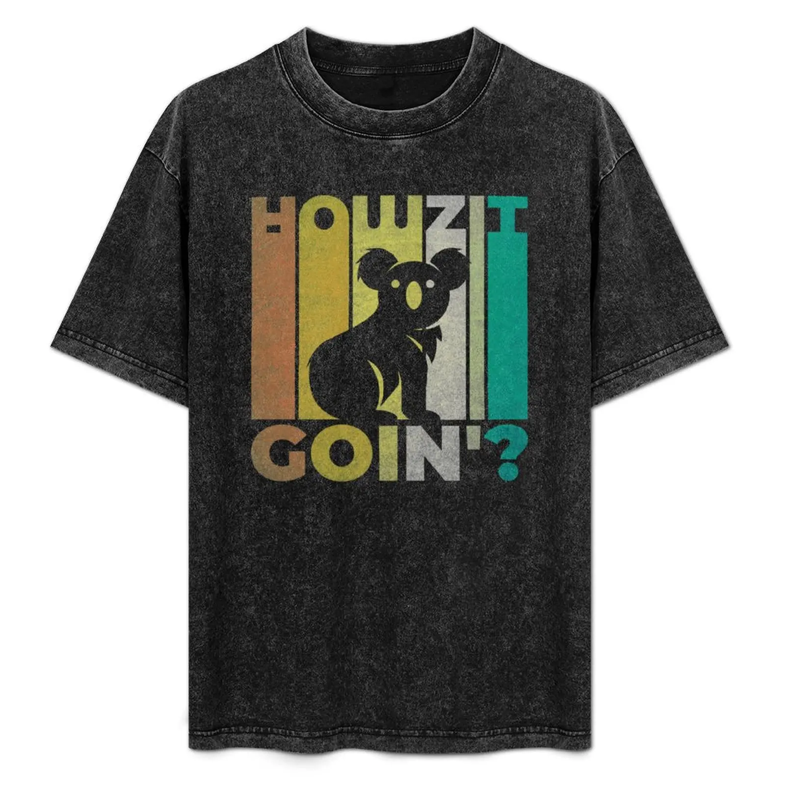 

Howzit Goin - Australian Sayings - Koala Lover T-Shirt blacks oversized custom shirt mens t shirts