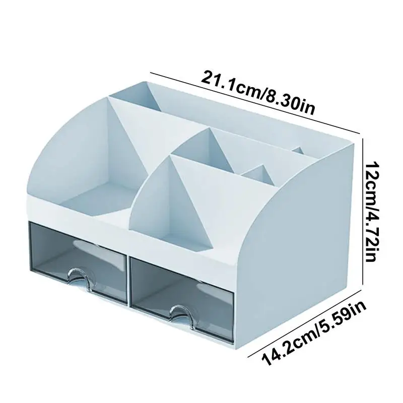 Настольный органайзер для хранения, коробка, органайзер для макияжа, настольный органайзер для хранения, гладкая и прочная семейная коробка, Многоуровневая коробка для