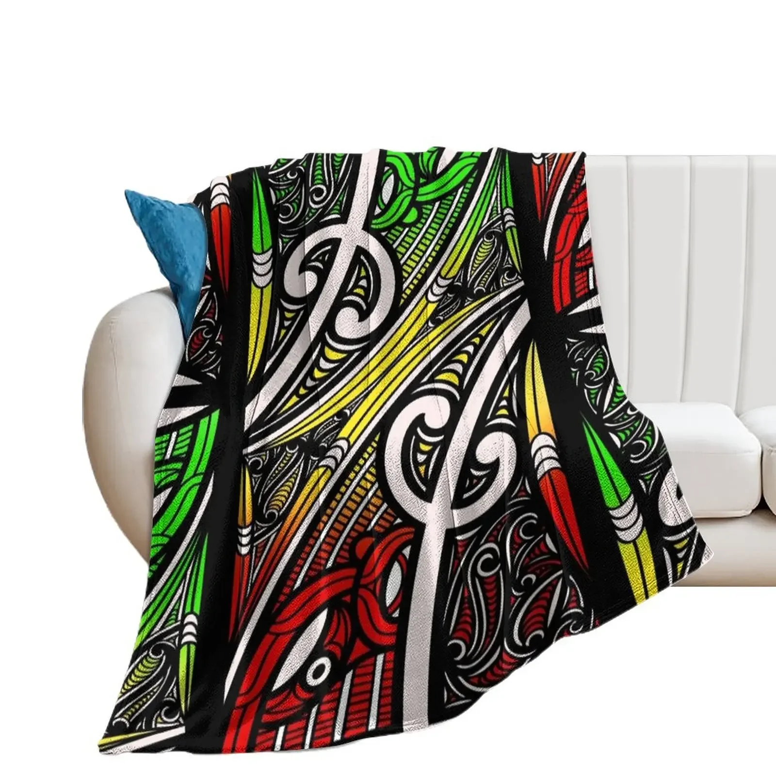 TNT - rasta design Throw Blanket Extra Large Throw Cute Fashion Sofas Blankets