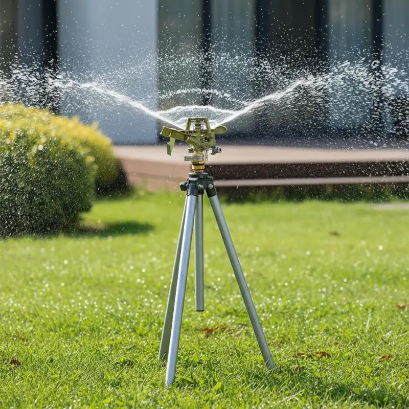 1PC 1/2 3/4 Inch Metal Pulsating Sprinkler 360 Degree Rocker Arm Rotating Lawn Watering Sprinklers For Garden Irrigation System