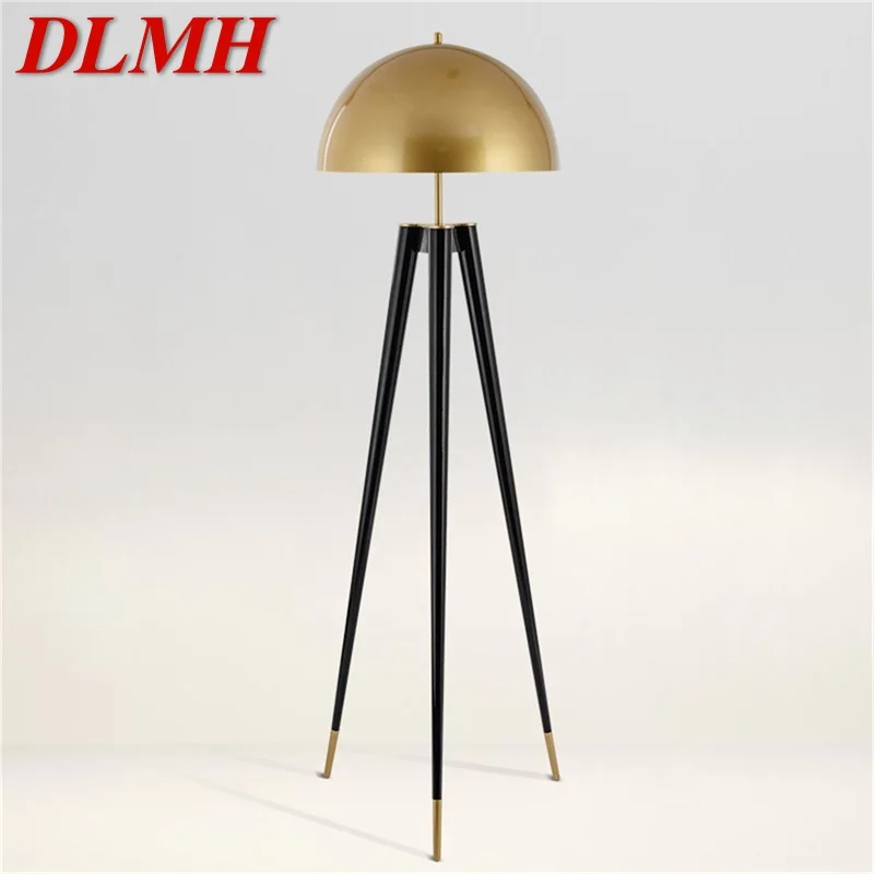 DLMH Nordic Floor Lamp Modern LED Creative Standing Light Jellyfish Shape Bedroom Living Room Decorative