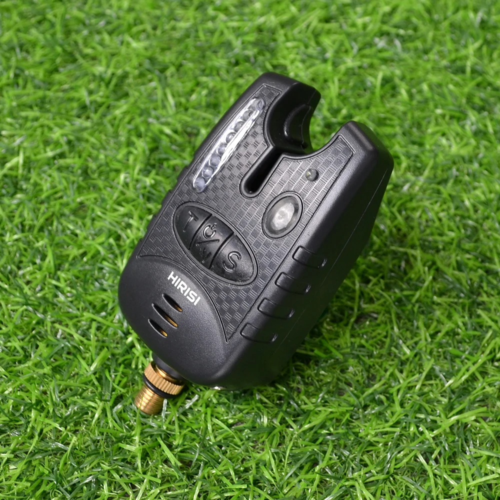 Hirisi 1pcs Carp Fishing Bite Alarm Bite Indicator with 8 Direction LED For Carp Fishing B1114