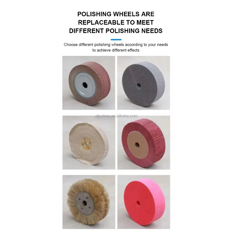 New Automatic Metal Centerless Cylindrical Round Tube Pipe Polishing Machine Good Price