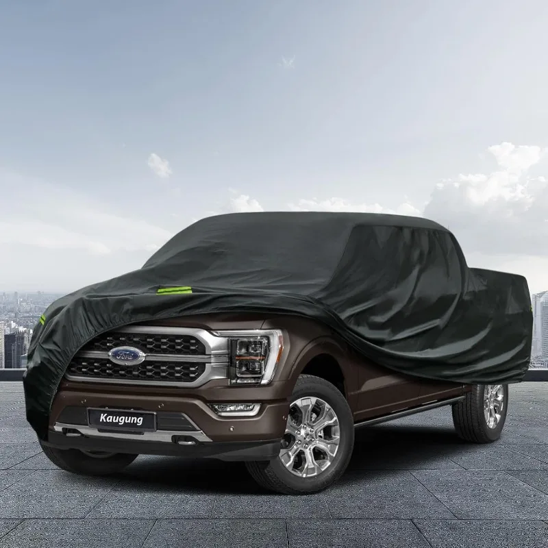 7 طبقات غطاء شاحنة مقاوم للماء مخصص صالح F150 SuperCrew Cab 5.5ft السرير من 2004 إلى 2024