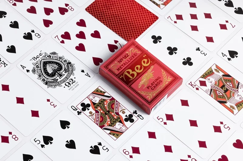 Mazzo di carte da gioco ape collezione USPCC giochi di carte da Poker trucchi magici per mago