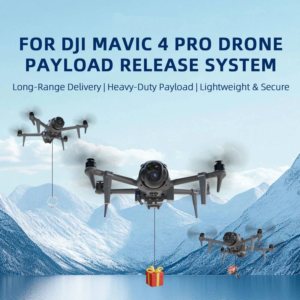 

Airdrop System for DJI MAVIC 4 PRO Wedding Proposal Delivery Device