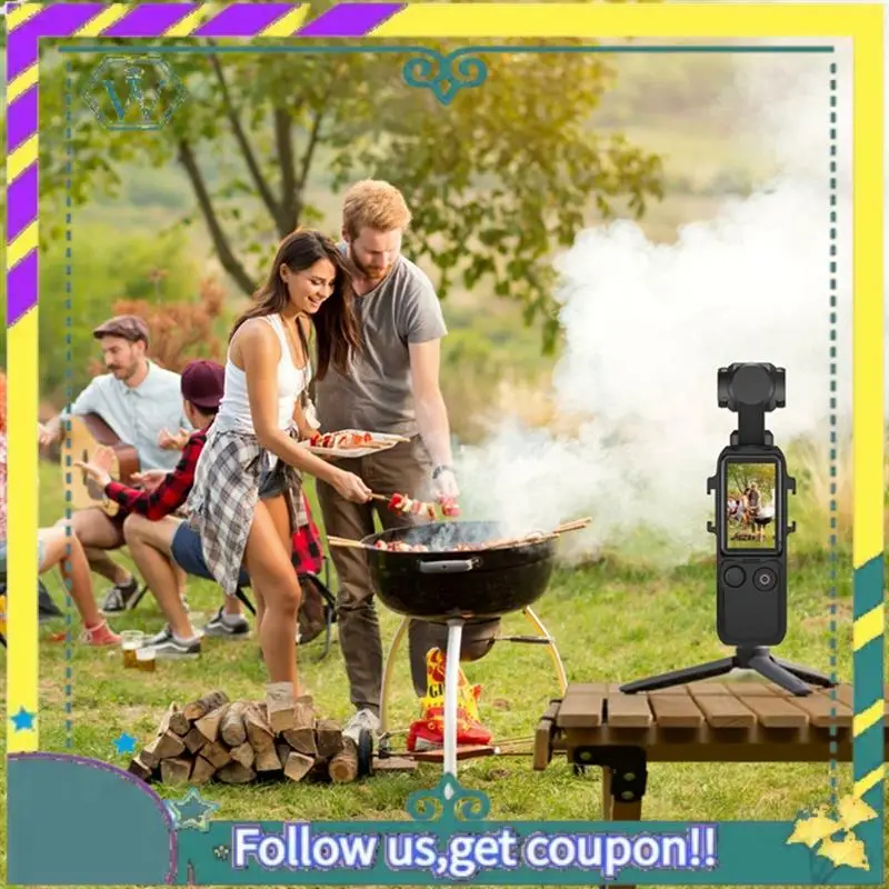 

NEW For DJI OSMO Pocket3 Camera Metal Cage Protective Frame Wearable Adapter Frame Camera Parts