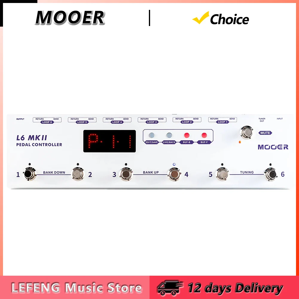Mooer PCL6 Mkii Ped…
