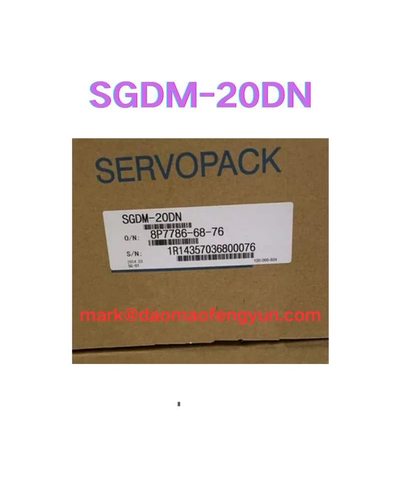 

SGDM-20DN New servo drive,