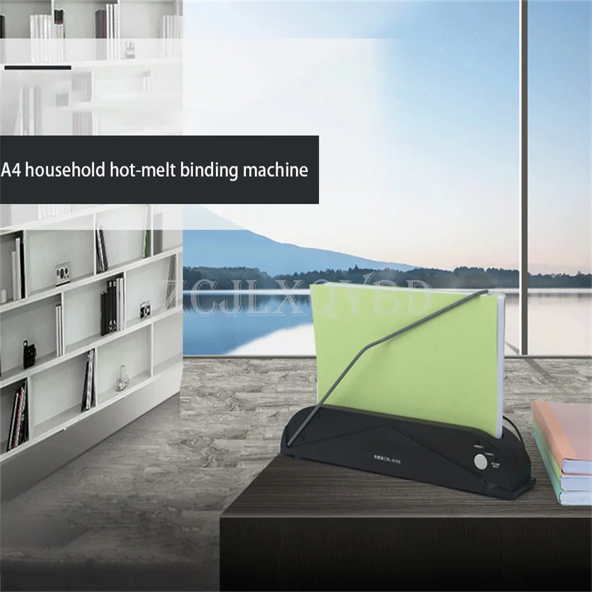 Thermal Binding Machine Hot Melt Gluing Machine Full Automatic Tender Document Financial Contract Envelope Binding