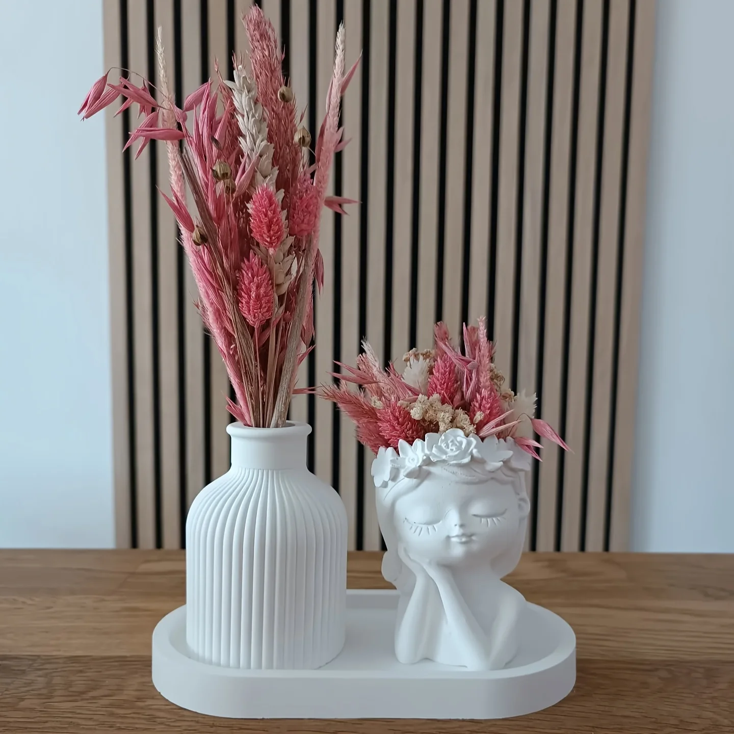 

Набор из 2 силиконовых форм: форма для вазы, форма для вазы в полоску, форма для овального подноса, форма для подсвечника, для изготовления украшений ручной работы