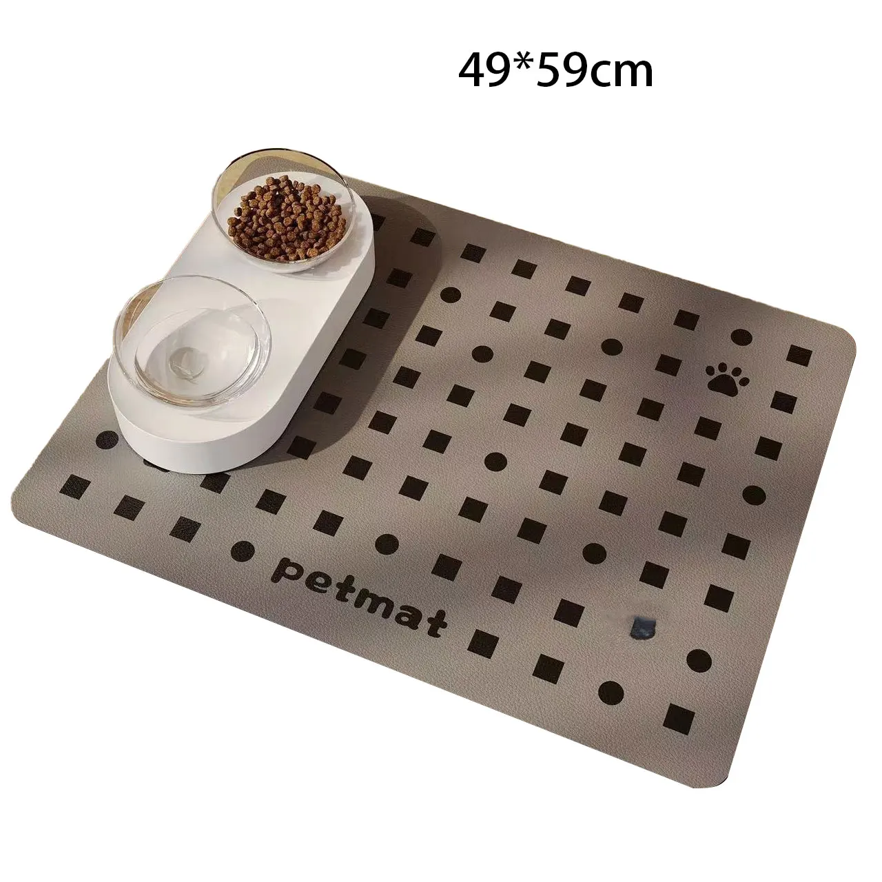 حصيرة تغذية الحيوانات الأليفة من طين دياتوم |   ماصة وغير قابلة للانزلاق |   وسادة وعاء طعام للقطط مضادة للانسكاب |   حصيرة تغذية الحيوانات الأليفة المنزلية