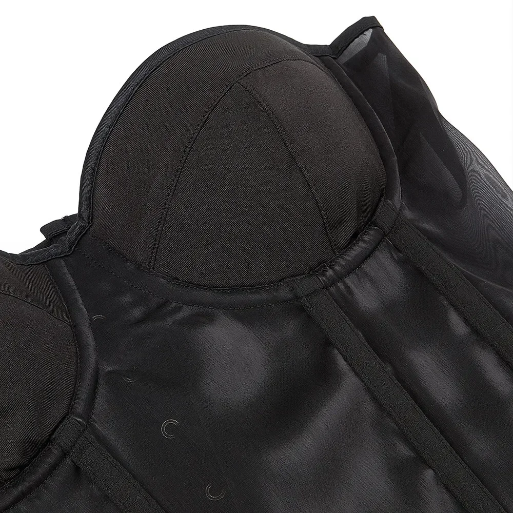 Женский корсет, топ, сексуальный бюстгальтер на шнуровке, бюстгальтер с эффектом пуш-ап, нижнее белье, дышащая сетка, формирователь тела, корсет размера плюс