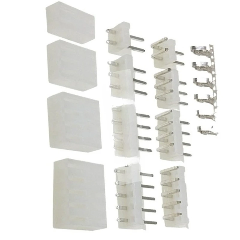 CH3.96MM connector 2/3/4/5/6/7/8/10P pin header plug terminal straight pin bent pin header 67pcs