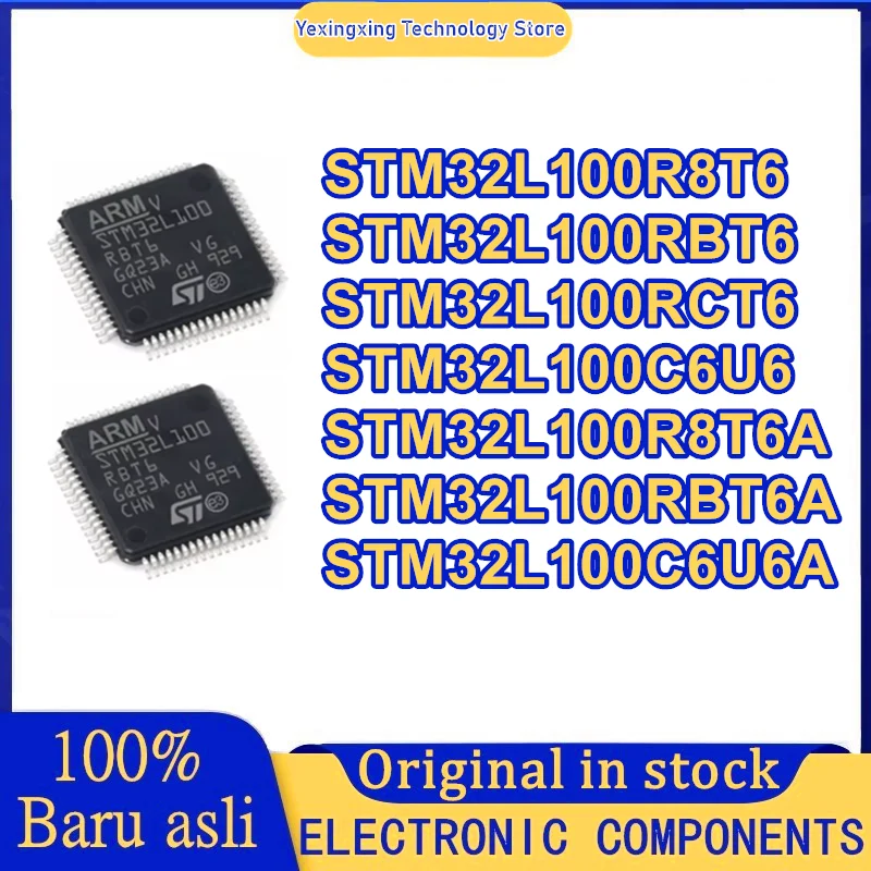 

5 шт. STM32L100R8T6 STM32L100RBT6 STM32L100RCT6 STM32L100C6U6 STM32L100R8T6A STM32L100RBT6A STM32L100C6U6A чипсет новый оригинальный