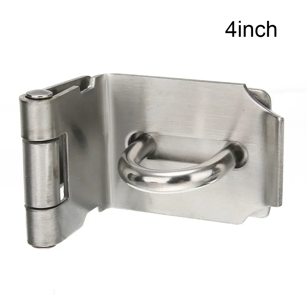 High Quality Practical Durable Lock Plate With Corner Buckles 1 Pcs 3/4 /5 Inches Anti-corrosion Stainless Steel