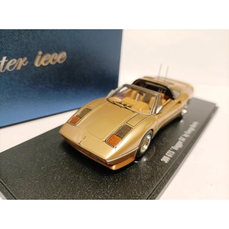 

Autocult Resin 1:43 Scale 308GTS DX Golden Modified Sports Car Model Classics Adult Souvenir Gift Static Display