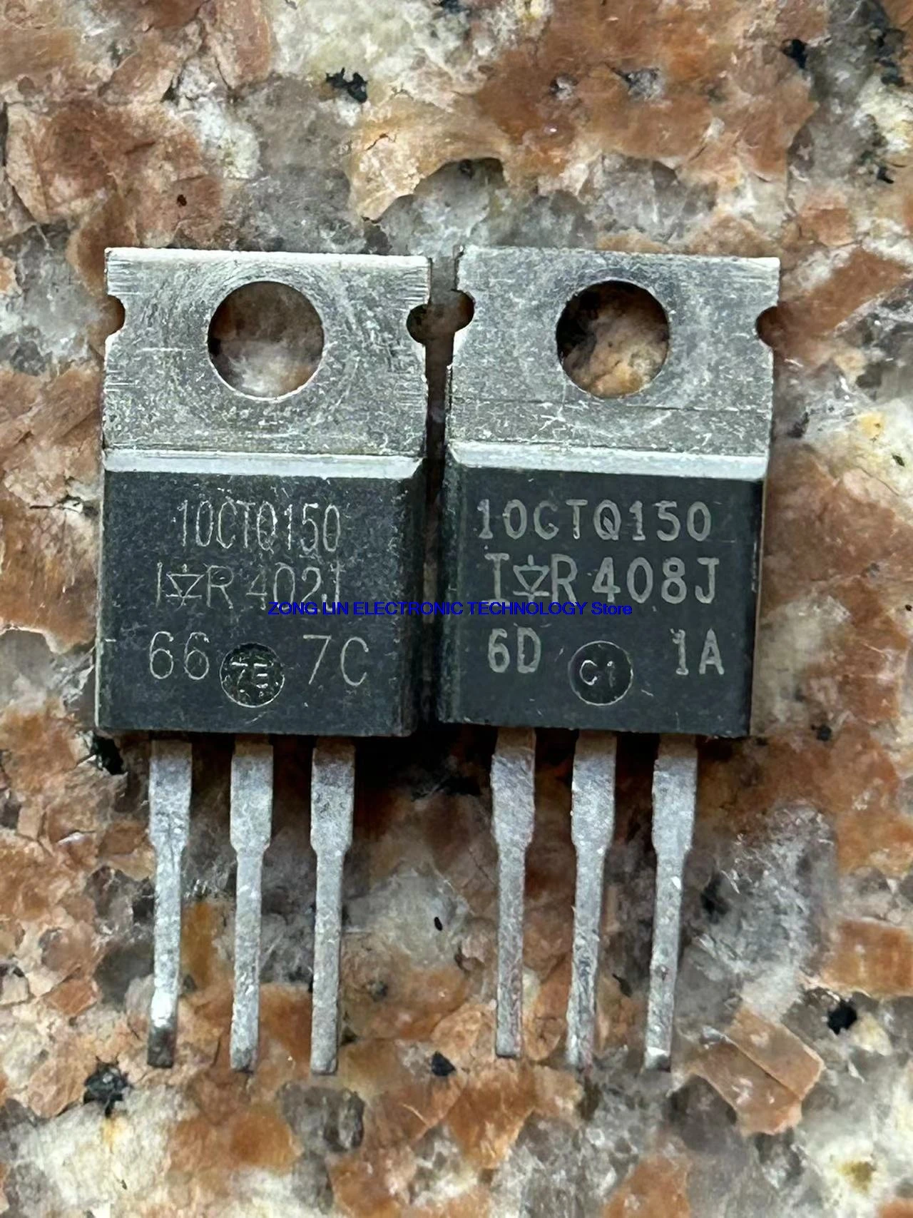 10CTQ150 TO-220 Garantia de qualidade Medido e enviado com chip grande importado original 1 PCS -1 lote