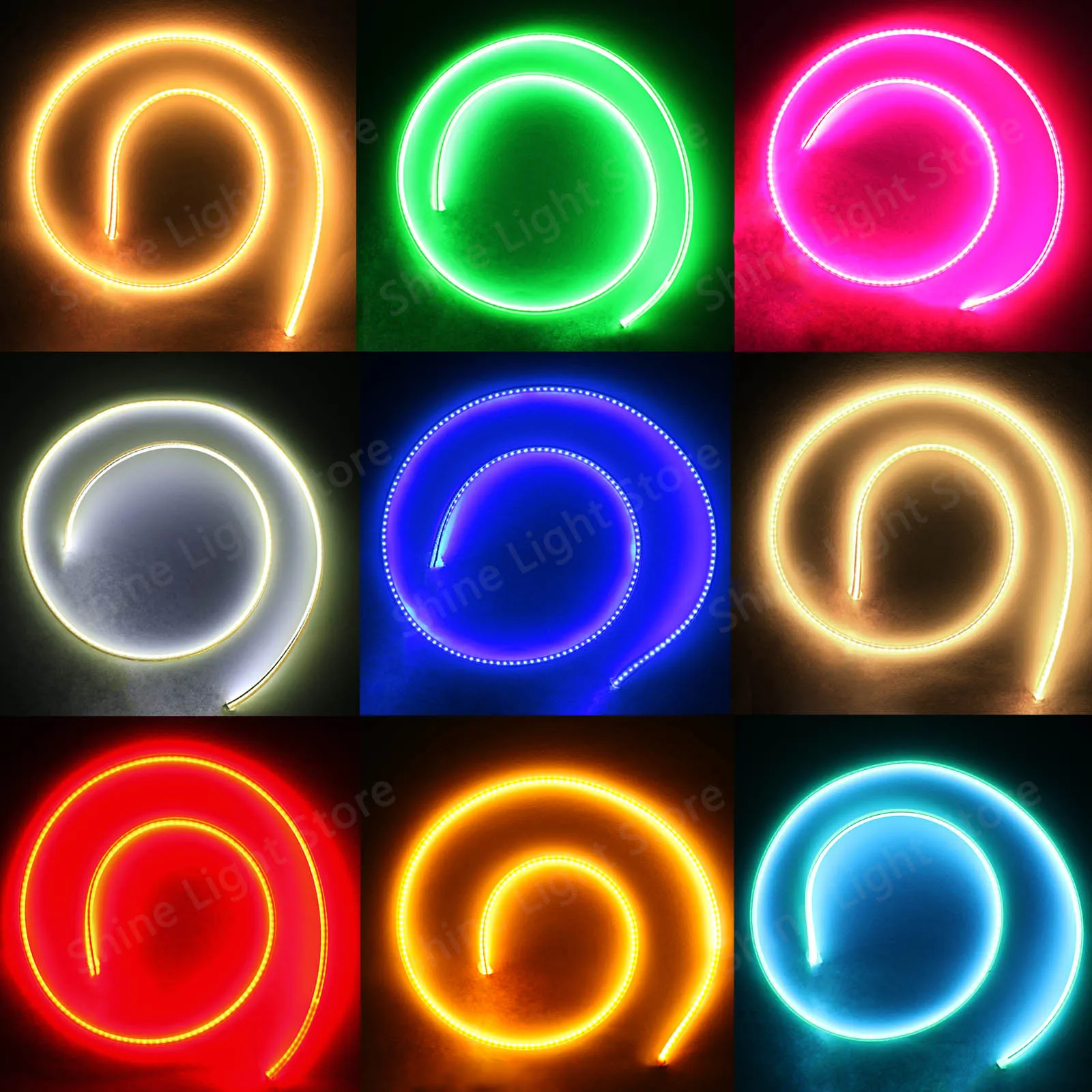 

LED Flexible Filamenti Edison 60mm 80mm 95mm 130mm 145mm 185mm 260mm 300mm 360mm 450mm DC3V Bulb Diode Decoration