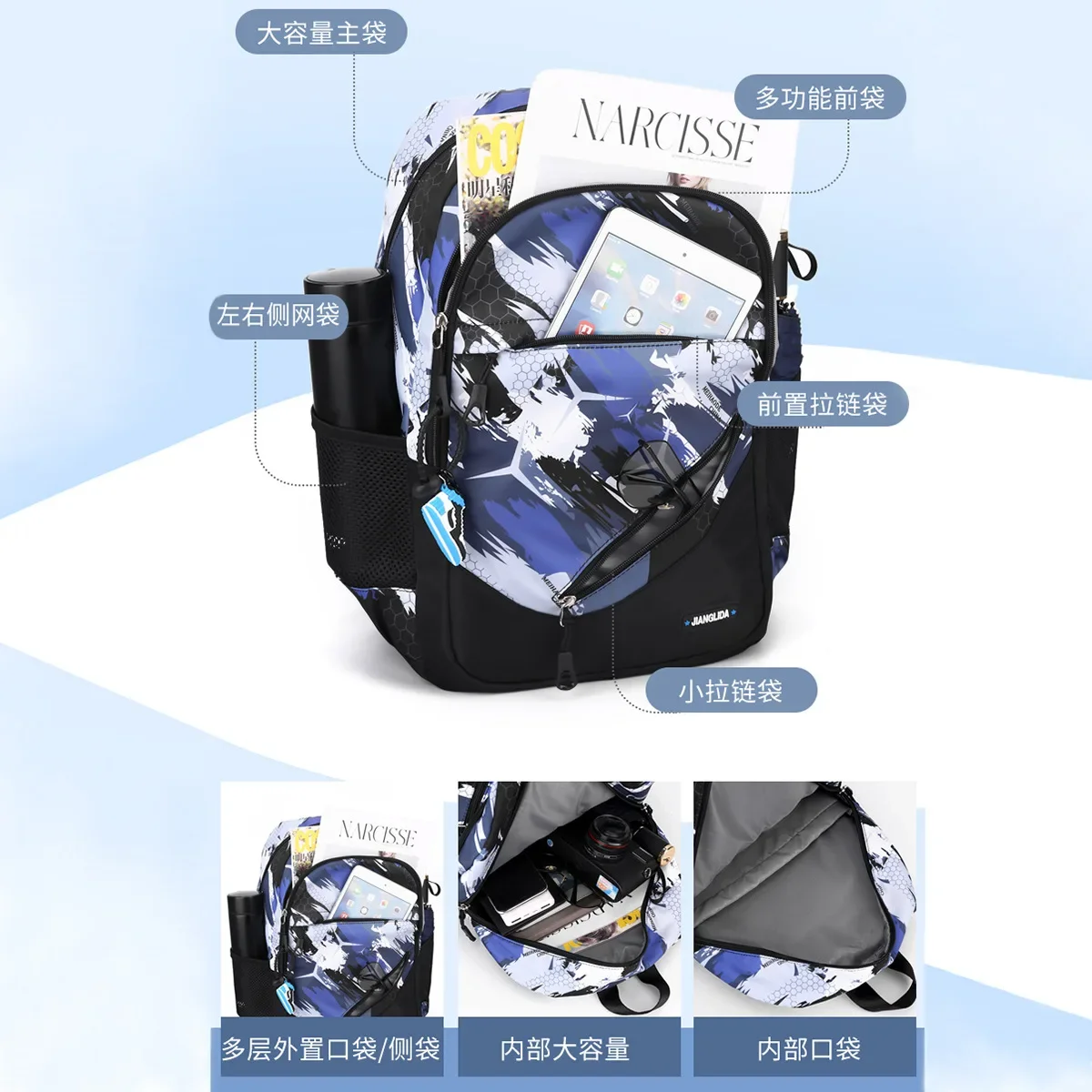 2024 Waterproof Children school Backpack School Bags Boys kids Schoolbag primary School backpack Kids Book Bag mochila1-6 garde