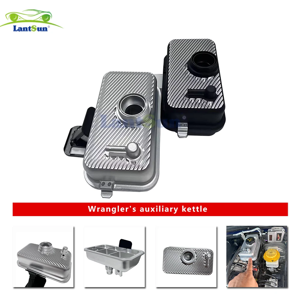 SXMA JL1313 Antivries Fles Automotive Koelvloeistof Watertank Extra Ketel Koelvloeistof Pot voor jeep Wrangler JL2018 + +