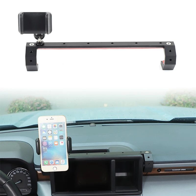 

For Ford Maverick Maverick2022 2023 2024 navigation screen rear expansion platform comes with mobile phone holder aluminum alloy