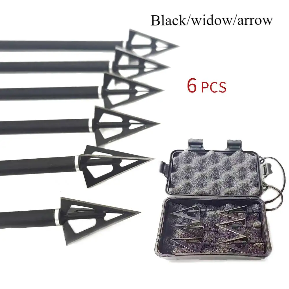 

Composite recurve bow accessories Black Widow arrowhead arrow shaft archery interchangeable head arrow universal thread outdoor