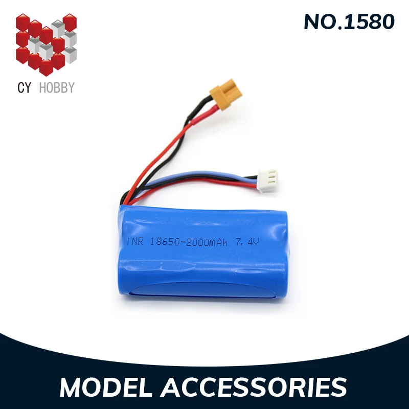 HUINA  excavator toys 1580 580 Accessories  Li-po battery