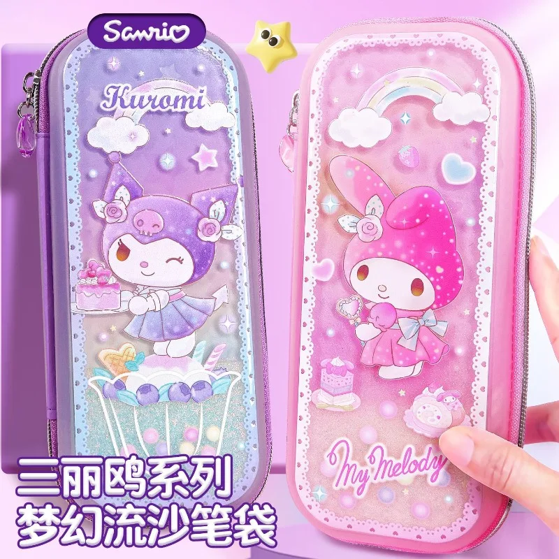 

Dreamy Sand Pencil Case Ice Cream Dumbo Pencil Box Meledy Pen Box by Sanrio for School Kids Stationery