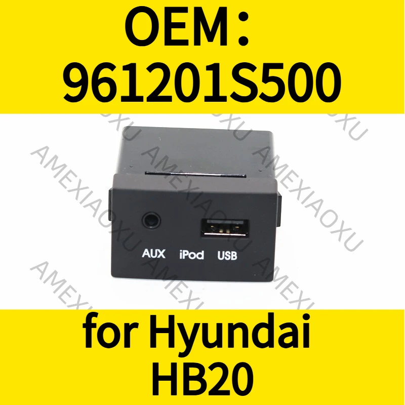 

OEM: 961201S500 для Hyundai HB20, дополнительный USB-разъем