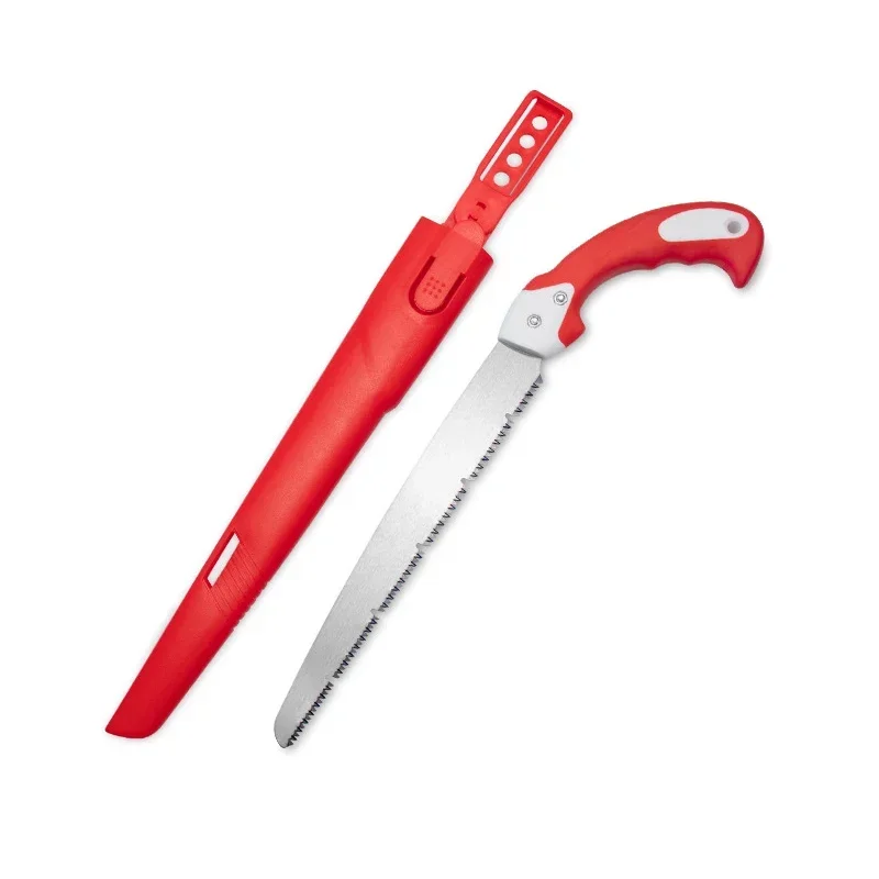 Handsaw Sharp Pruning Shear Reciprocating Waist Saw Cutter For Garden Fruit Tree Woodworking Trimming Tool With Protective Cover