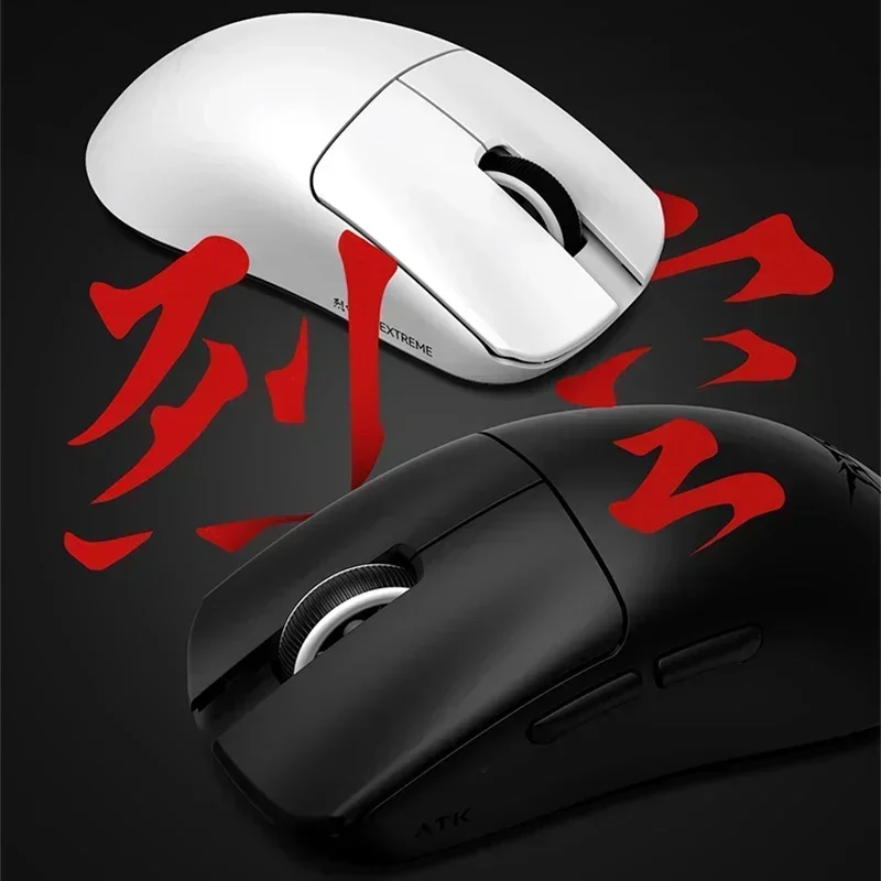 

ATK F1 Extreme Lightweight Wireless Mouse Customization Medium-sized Handheld E-sports Game Ergonomics Dual-mode Mouse