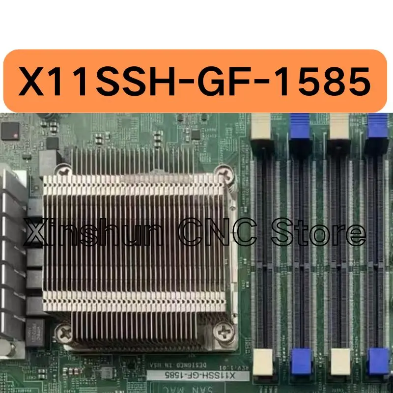 X11SH-GF 1U 2U Server Single Channel Motherboard X11SH-GF-1585 Quick Shipping Second Hand Test OK