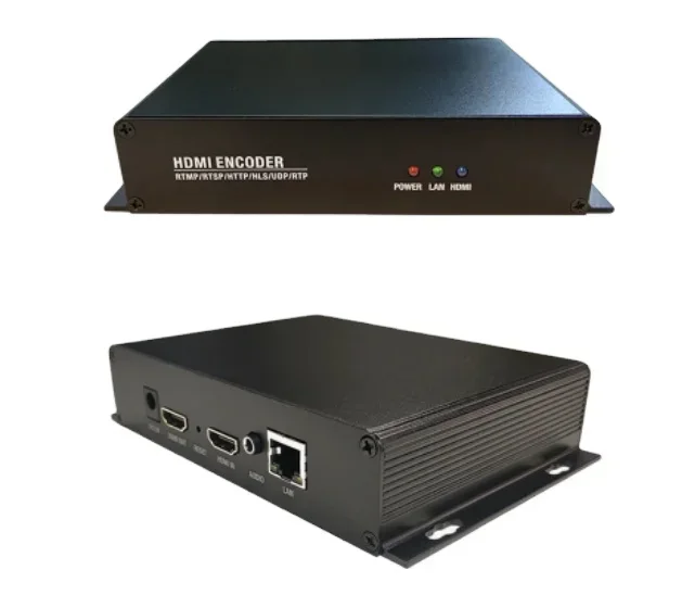 

4K30fps H.265/H.264 HDMI Video Encoder with HTTP M3u8 RTSP RTMP UDP SRTF Living Stream To IP